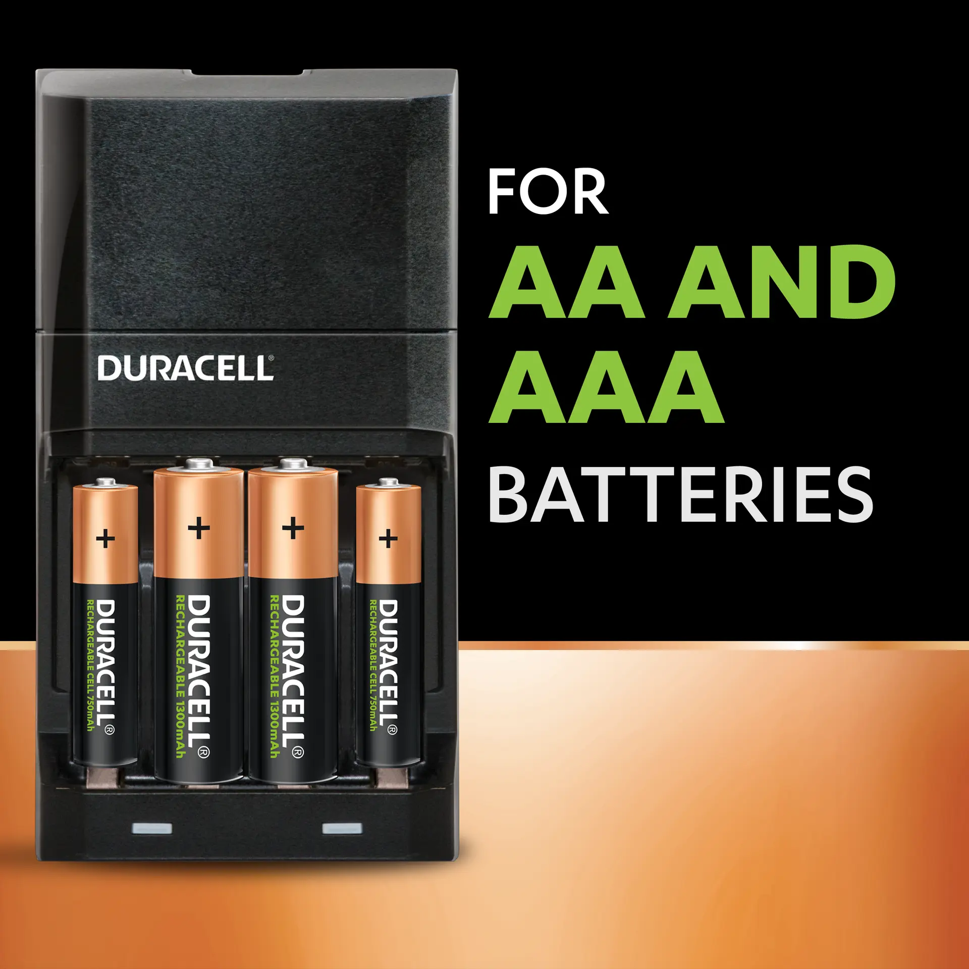 Duracell 45 Minutes Battery Charger with 2 AA and 2 AAA Batteries - view 5